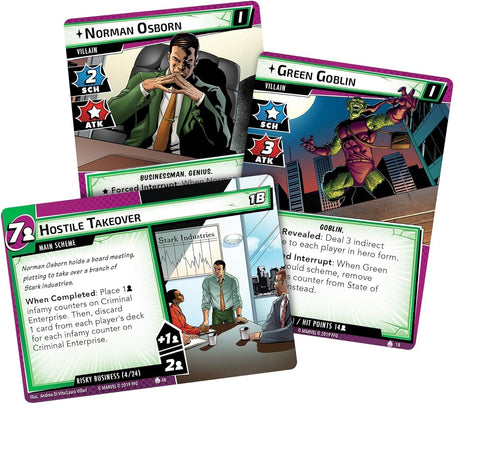 Marvel Champions: The Green Goblin Scenario Pack
