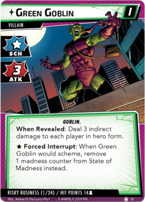 Marvel Champions: The Green Goblin Scenario Pack