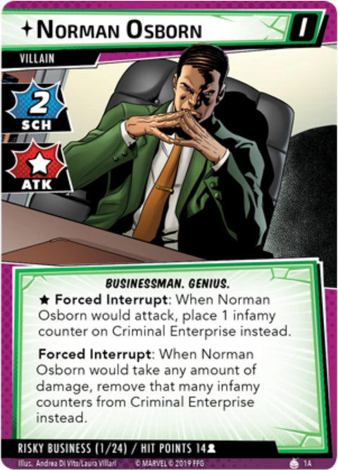 Marvel Champions: The Green Goblin Scenario Pack