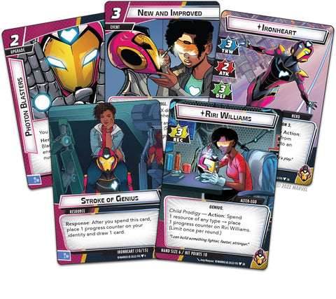 Marvel Champions: Iron Heart Hero Pack