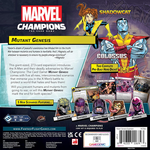 Marvel Champions: Mutant Genesis Campaign Expansion