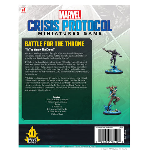 Marvel Crisis Protocol Rival Panels: Battle for The Throne