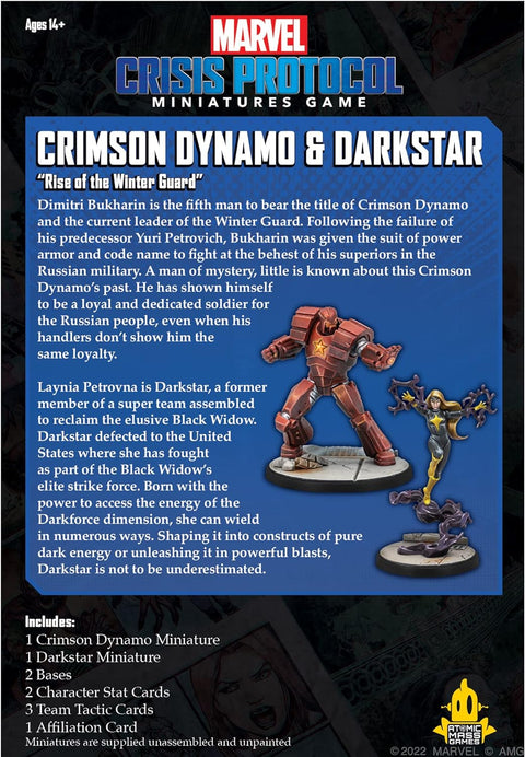 Marvel Crisis Protocol: Crimson Dynamo & Dark Star