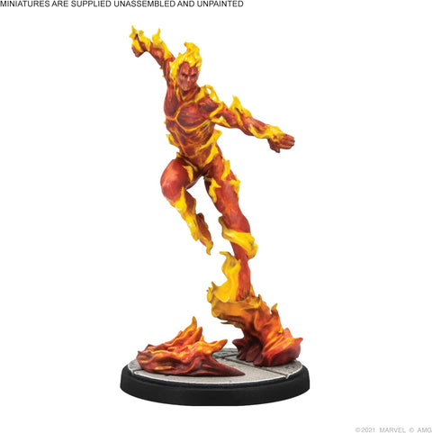 Marvel Crisis Protocol: Captain America & The Original Human Torch