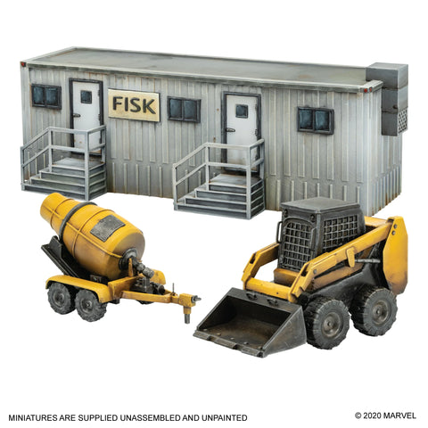 Marvel Crisis Protocol: NYC Construction Site Terrain