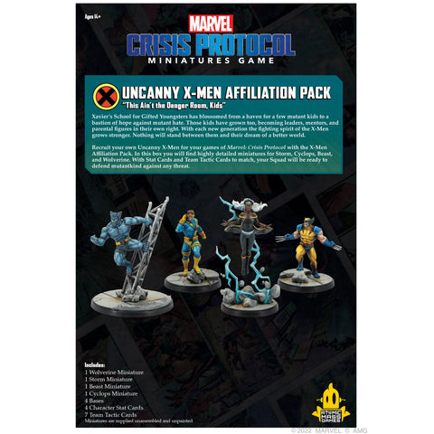 Marvel Crisis Protocol: Uncanny X-Men Affiliation Pack