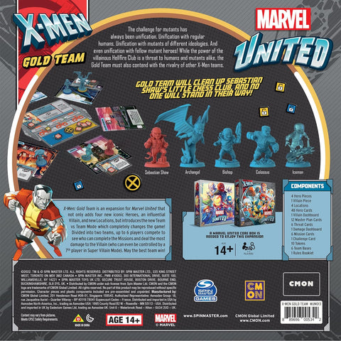 Marvel United: X-Men Gold Team