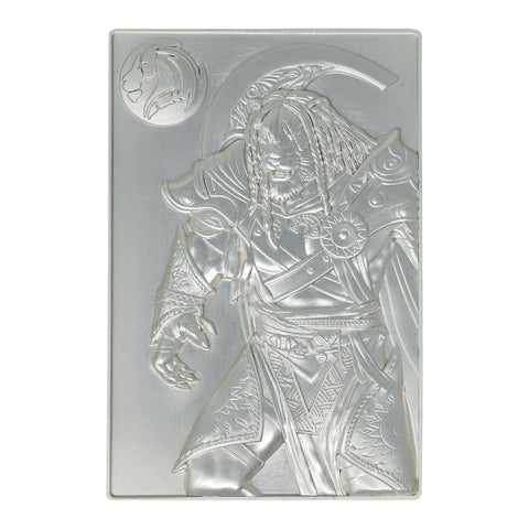 Magic the Gathering Ajani Goldmane Limited Edition Silver Plated Ingot