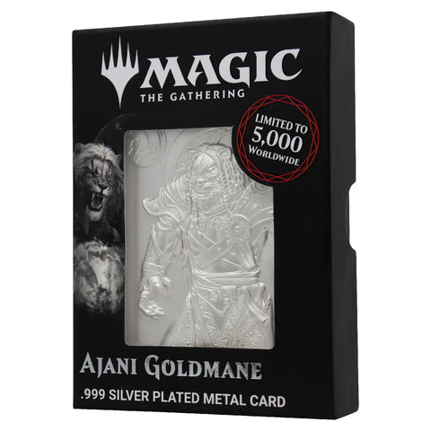 Magic the Gathering Ajani Goldmane Limited Edition Silver Plated Ingot