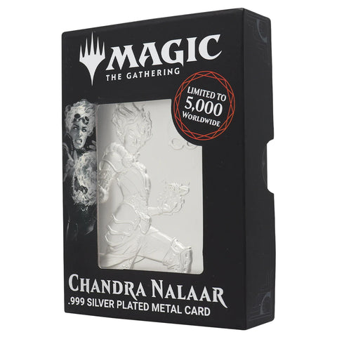 Magic the Gathering Chandra Nalaar Limited Edition Silver Plated Ingot