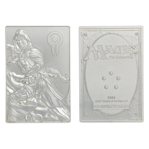 Magic the Gathering Jace Beleren Limited Edition Silver Plated Ingot