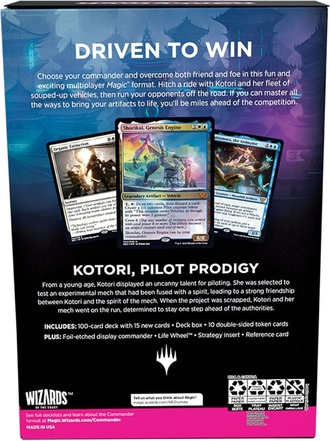MTG Kamigawa Neon Dynasty Commander Deck