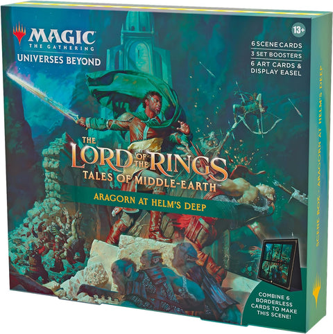 MTG The Lord of the Rings: Tales of Middle-Earth Scene Box Display