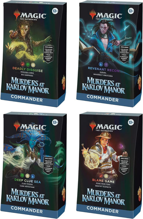 MTG Murders at Karlov Manor Commander Decks