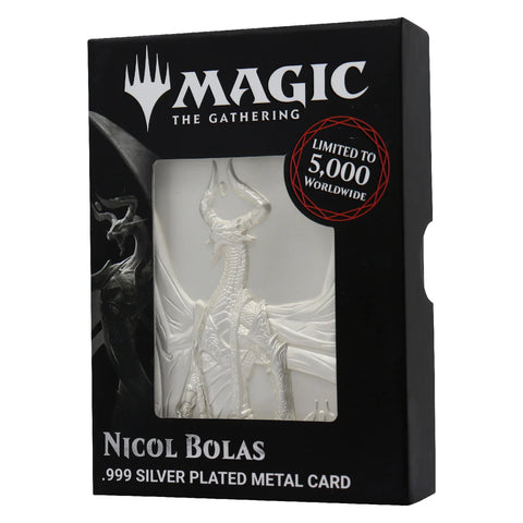 Magic the Gathering Nicol Bolas Limited Edition Silver Plated Ingot