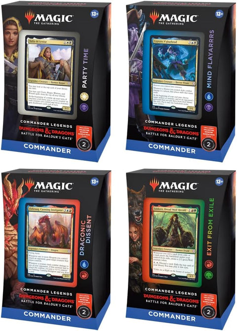 MTG - Commander Legends Baldur's Gate Commander Deck