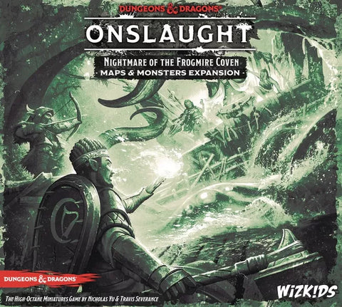 Dungeons & Dragons Onslaught: Nightmare of the Frogmire Coven - Maps & Monsters Expansion - EN