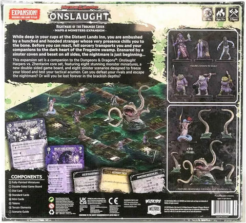 Dungeons & Dragons Onslaught: Nightmare of the Frogmire Coven - Maps & Monsters Expansion - EN