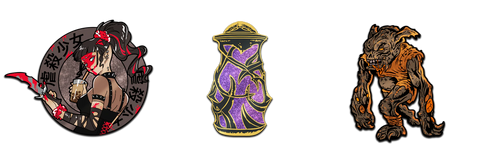 MTG The Black Collection Augmented Reality Pin Set