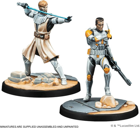 Star Wars Shatterpoint: General Obi-Wan Kenobi Hello There Squad Pack