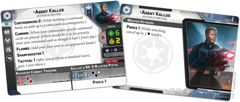 Star Wars: Legion - Agent Kallus