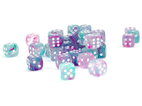 Dice: Chessex - Nebula, Luminary - 12mm D6 (x36)