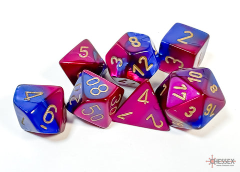 Dice: Chessex - Gemini - Poly Set (x7)
