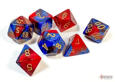 Dice: Chessex - Gemini - Poly Set (x7)