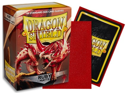 Sleeves: Dragon Shield - Ruby Matte