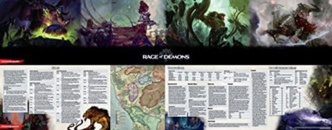 D&D RPG: Rage of Demons - DM Screen