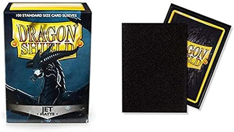 Sleeves: Dragon Shield - Standard - Matte (x100) - Jet