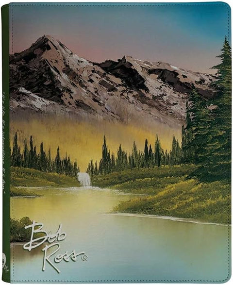 Binder: Ultra PRO - 9-Pocket Binder - Bob Ross - Mountain Retreat