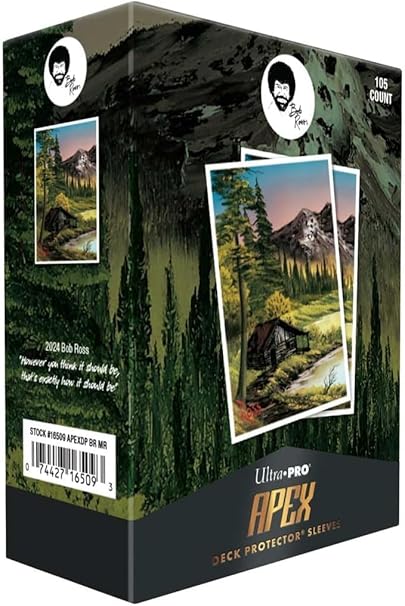 Sleeves: Ultra PRO - Apex (x105) - Bob Ross - Mountain Retreat