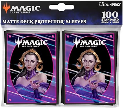 MTG Sleeves: Ultra PRO - Foundations - Dark (x100)