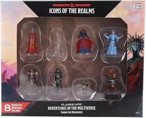 D&D Icons of the Realms Planescape Adventures in the Multiverse - Character Miniatures Boxed Set-EN
