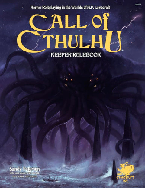 Call of Cthulhu RPG: Keeper Rulebook