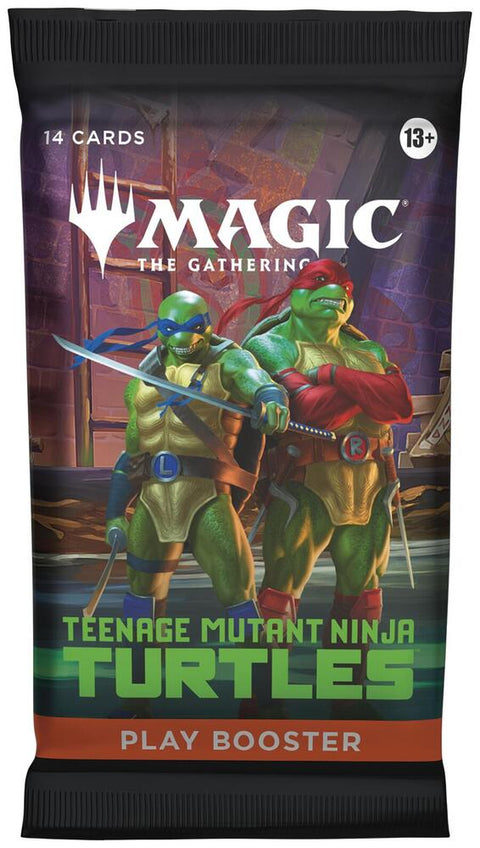 MTG: Teenage Mutant Ninja Turtles - Play Booster Pack Good Game MTG: Teenage Mutant Ninja Turtles - Play Booster Pack Good Game