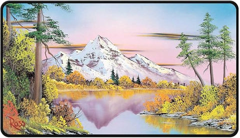 Ultra PRO - Black Stiched - Bob Ross - Mountain Lake