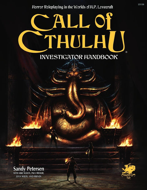 Call of Cthulhu RPG: Investigator Handbook