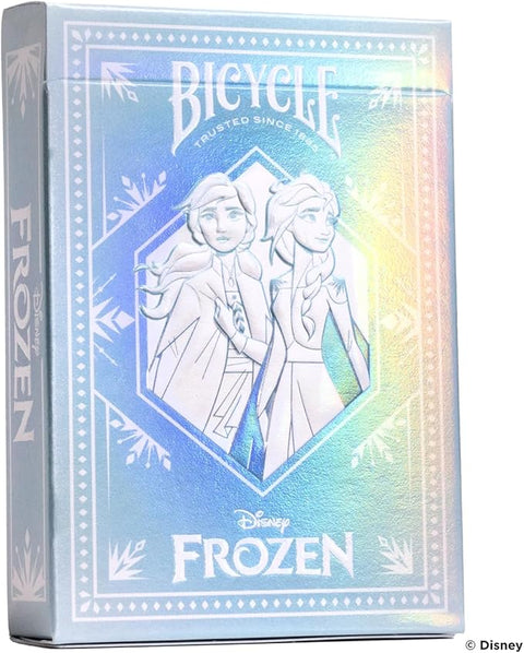 Bicycle Playing Cards Frozen Blue