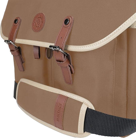 ENHANCE Designer Edition DnD Bag - Stylish RPG Player's Messenger Bag (Tan)