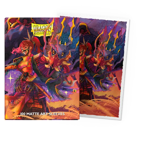 Sleeves: Dragon Shield - Standard Size - Matte Art (x100) - The Fallen