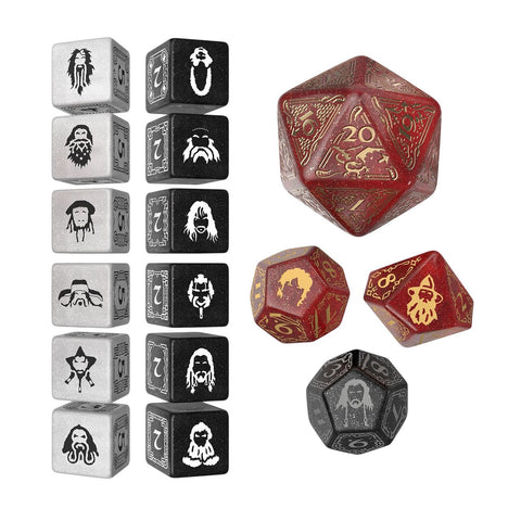 The Hobbit: TCG Dice Set: Ember Hearth (16 Dice)