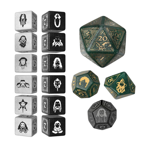 The Hobbit: TCG Dice Set: Verdant Grove (16 Dice)