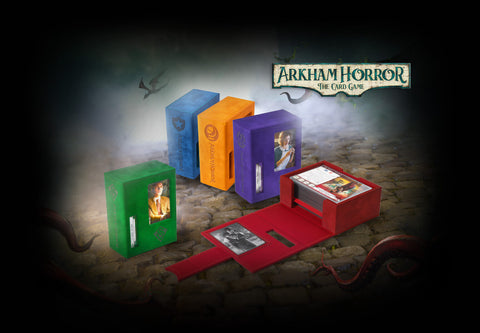 Deck Box: Gamegenic - Arkham Horror Investigator Deck Tome Rouge