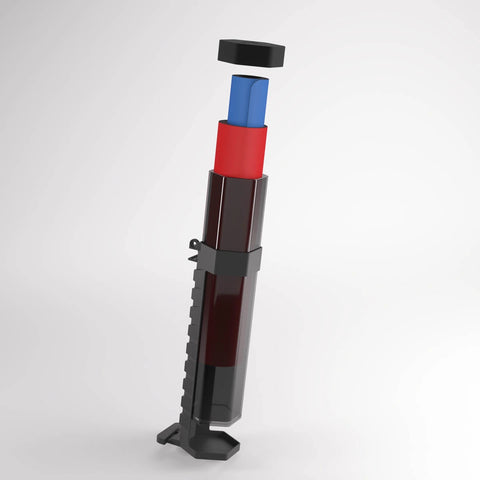 Playmat Tube: Gamegenic - Game Castle Tube Holder - Black