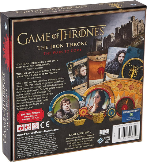 Game of Thrones: The Iron Throne – The Wars to Come