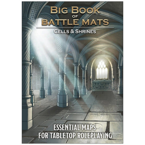 RPG Battle Mats: Big Book of Battle Mats - Cells & Shrines