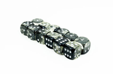 D6 Dice Set - 16mm Spades