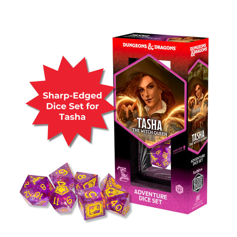 Sirius Dice - Dungeons & Dragons Adventure Dice - Tasha the Witch Queen